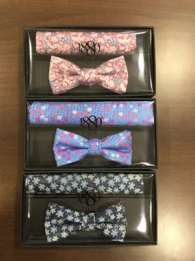 1880 Club Bow Tie and Pocket Square Set