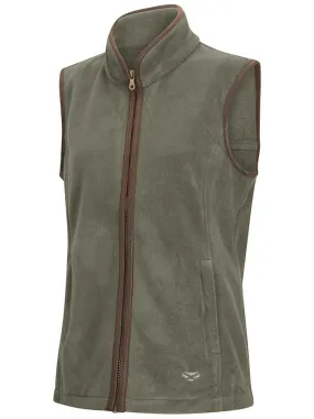 30% OFF HOGGS OF FIFE Stenton Technical Fleece Gilet - Ladies - Lovat Green - Size: XS (UK8-10))