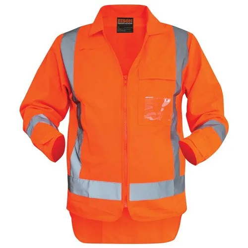 53305 Vest Long Sleeve TTMC H-BACK - ORANGE