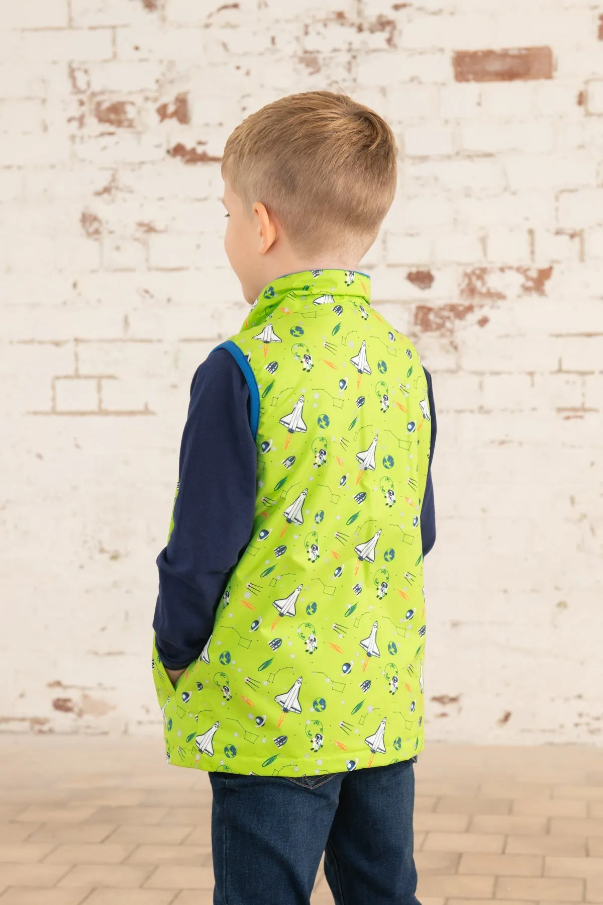 Alex Gilet - Lime Space Print