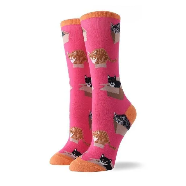 Angelic Kitten Socks