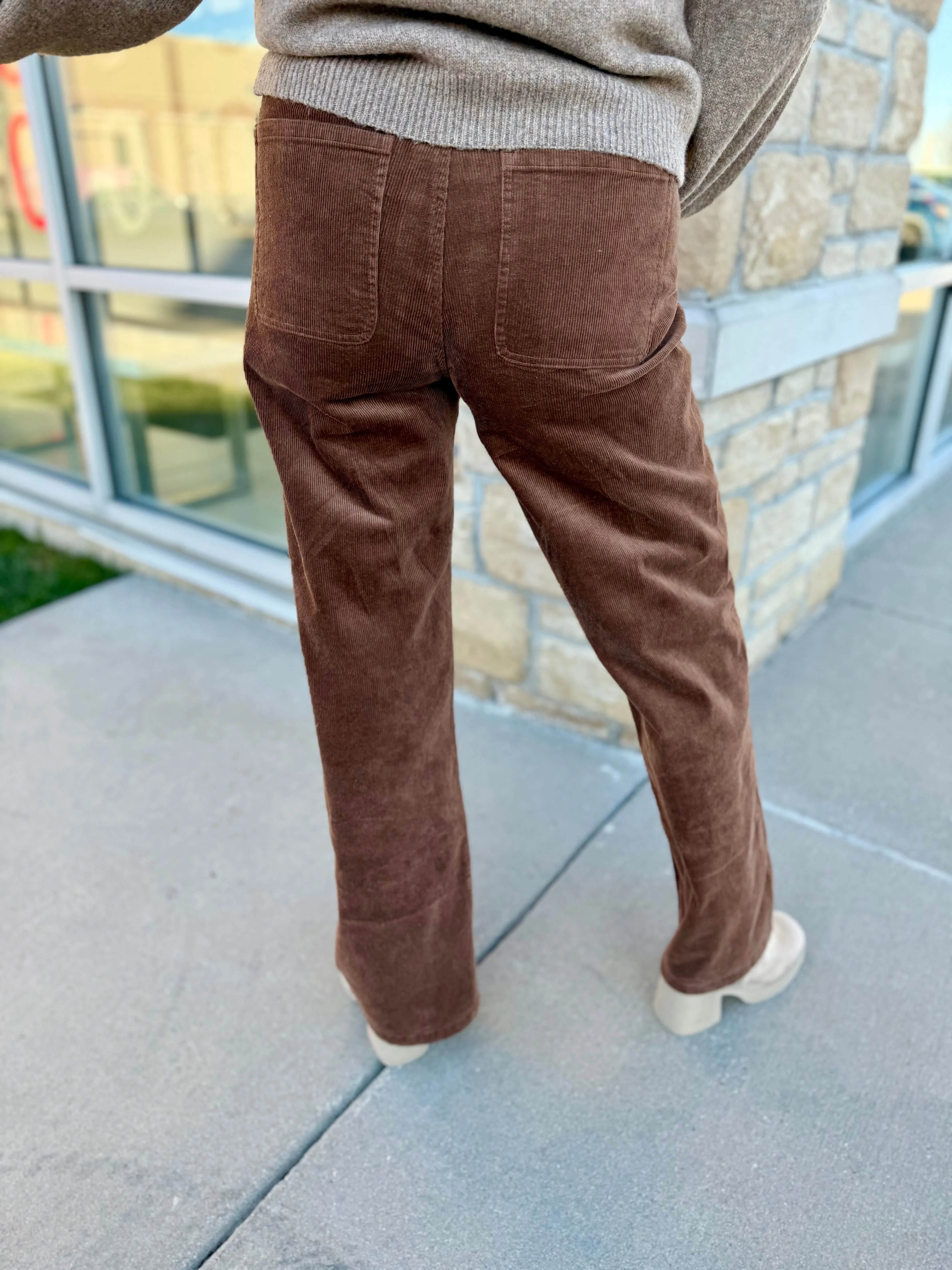 Anne Wide Leg Corduroy Pant