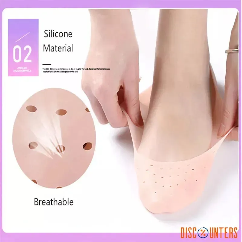 Anti Crack Full Length Silicone Foot Protector Moisturizing Socks for Foot-Care and Heel Cracks