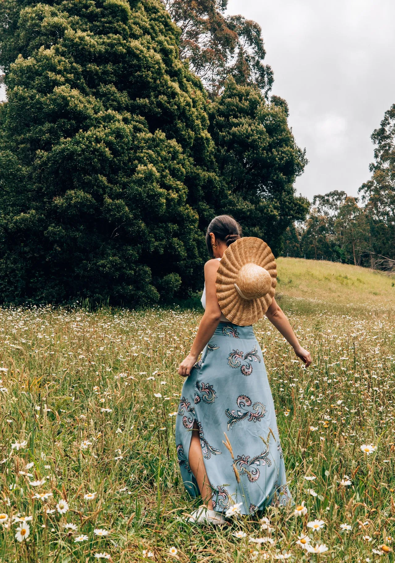 Apian Skirt - Cloud Paisley