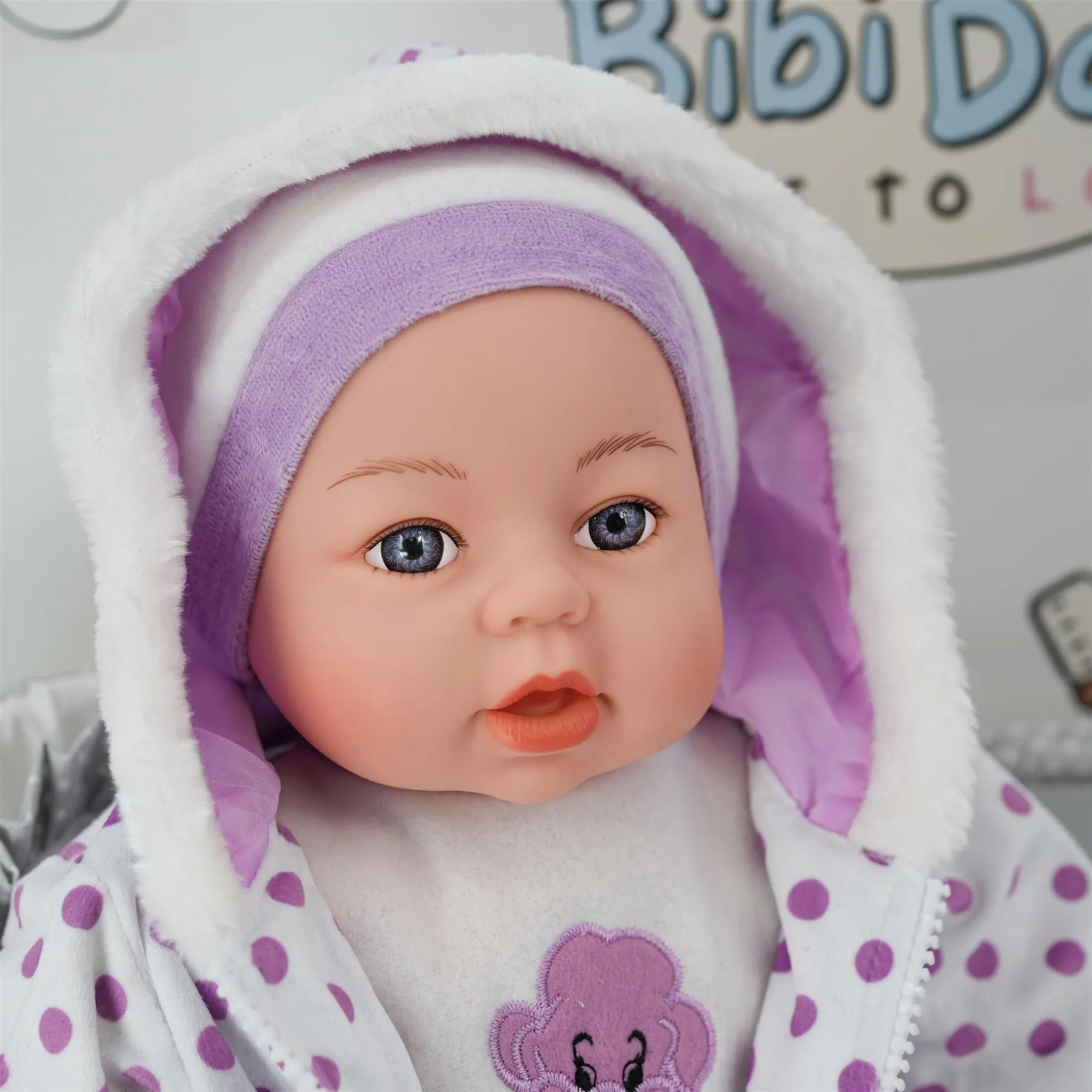 BiBi Outfits - Set of Two Doll (Pink & Purple) (45 cm / 18")