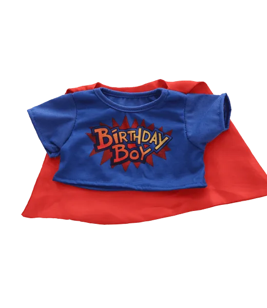 Birthday Boy Baby Blue Patches Gift Set