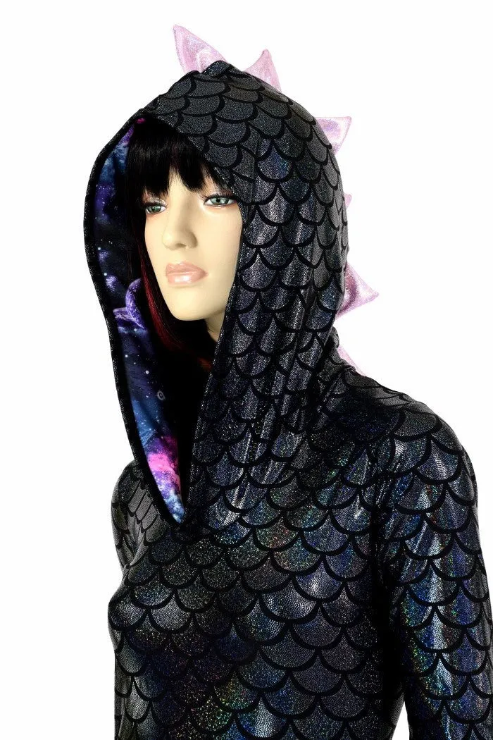 Black Dragon Spiked Dress