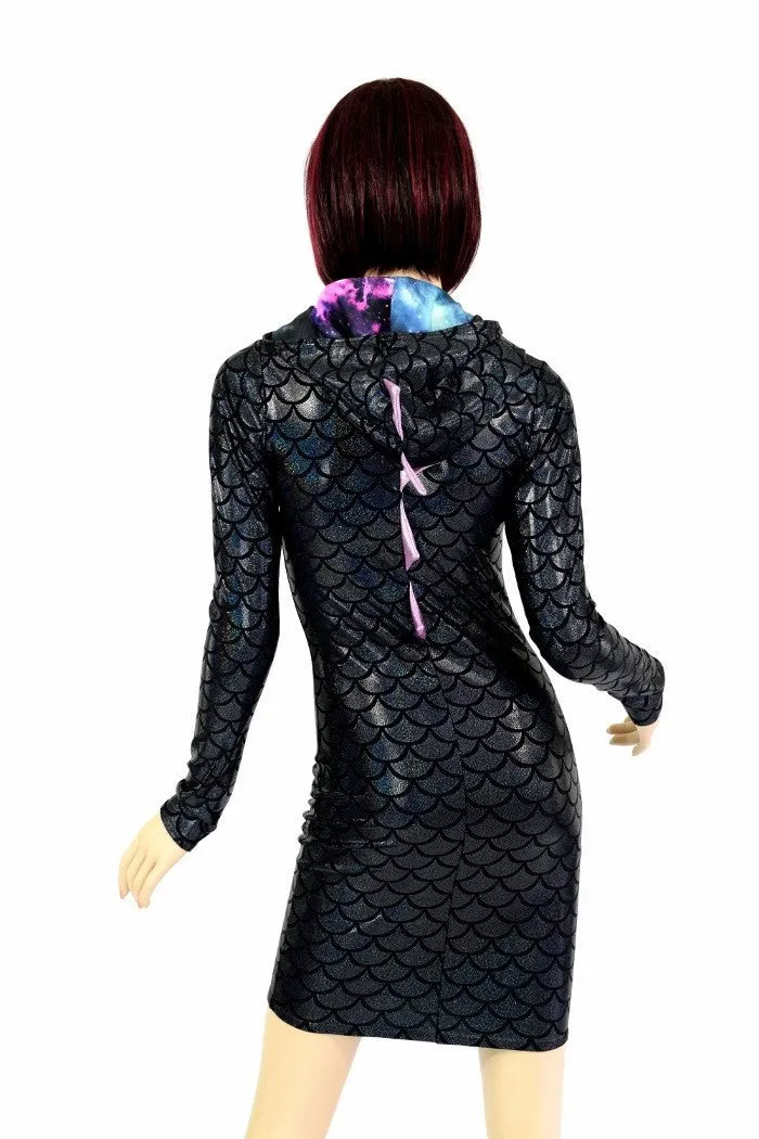 Black Dragon Spiked Dress