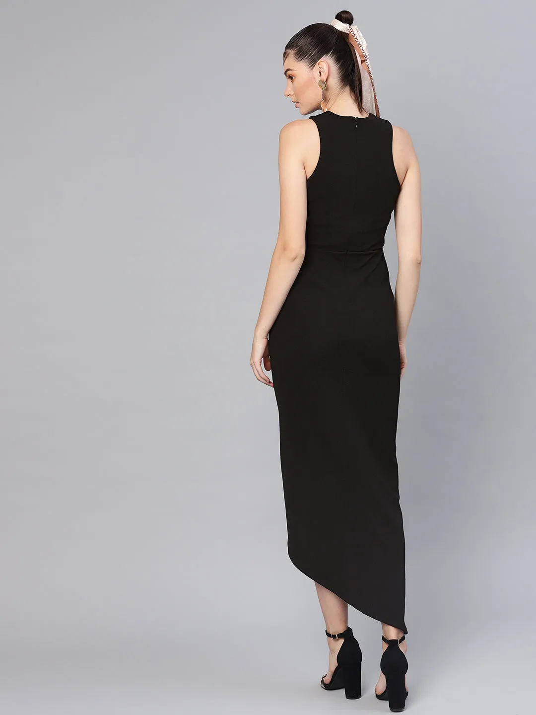 Black Halter Maxi