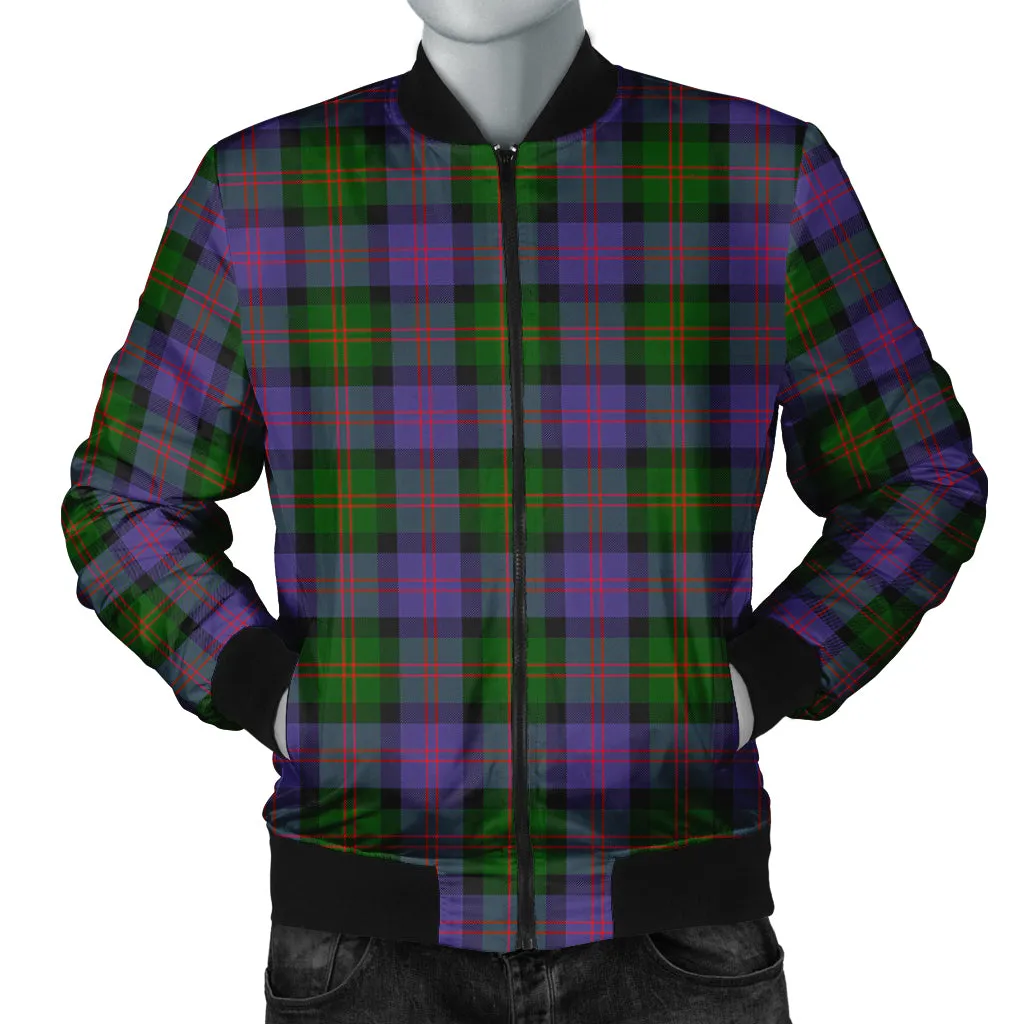 Blair Modern Tartan Bomber Jacket