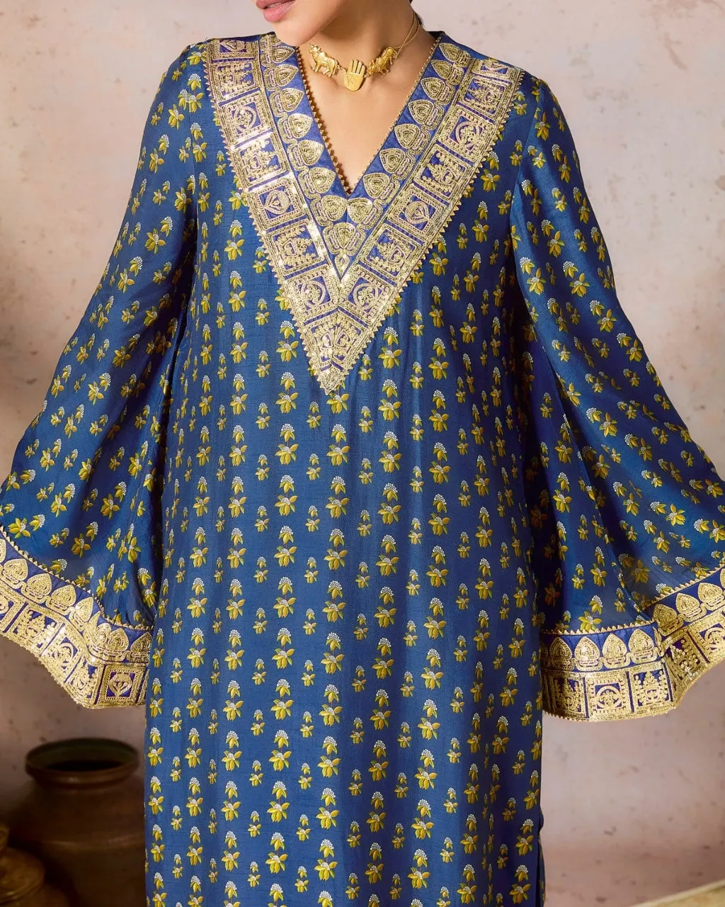 Blue Pixie Dust Tunic Set