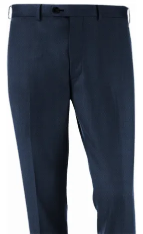 Blue Sharkskin Pants