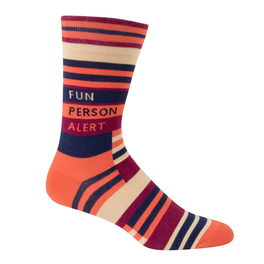 BlueQ Men's Crew Socks