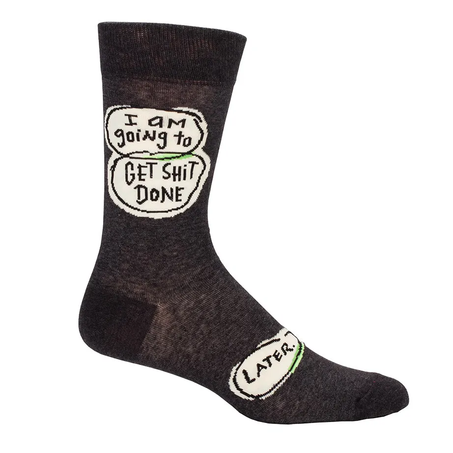 BlueQ Men's Crew Socks