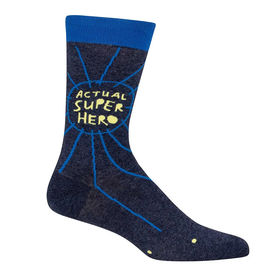 BlueQ Men's Crew Socks