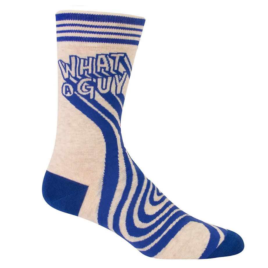 BlueQ Men's Crew Socks