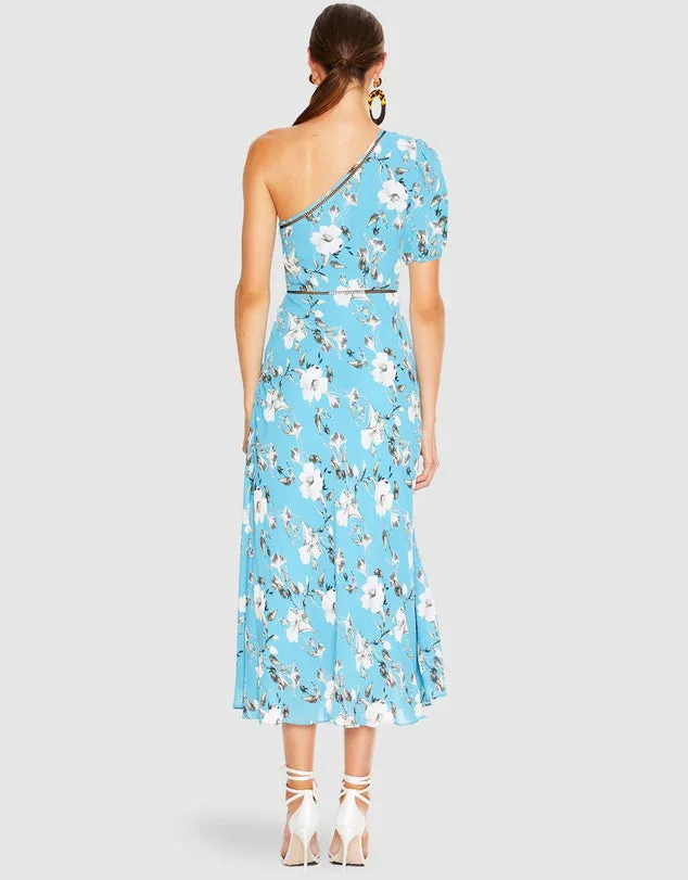 Cannes Midi Dress - Blue Valentine Floral