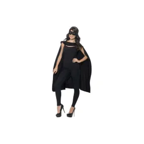 Cape, Black. with Eyemask