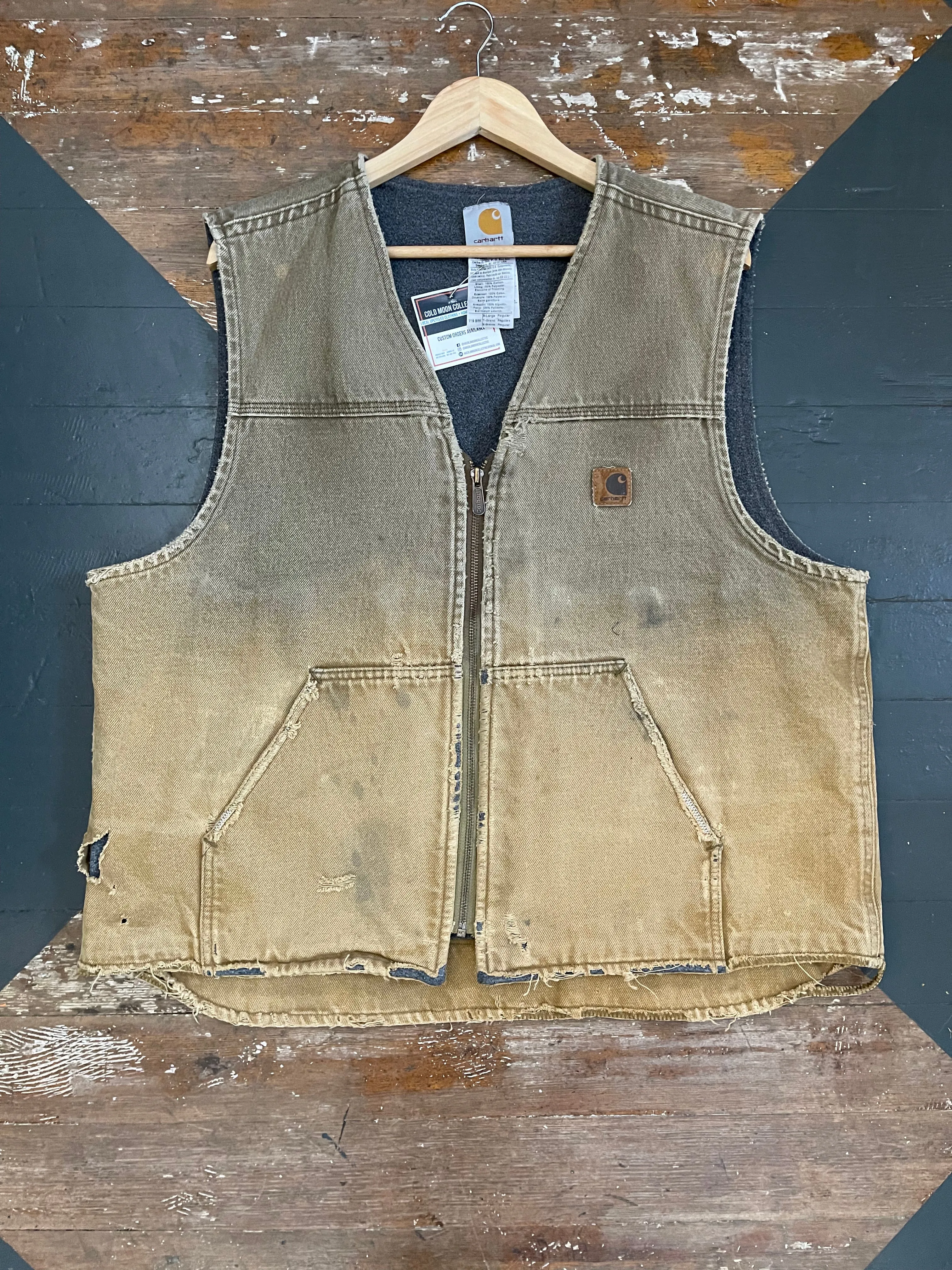 CARHARTT BLEACHED VEST