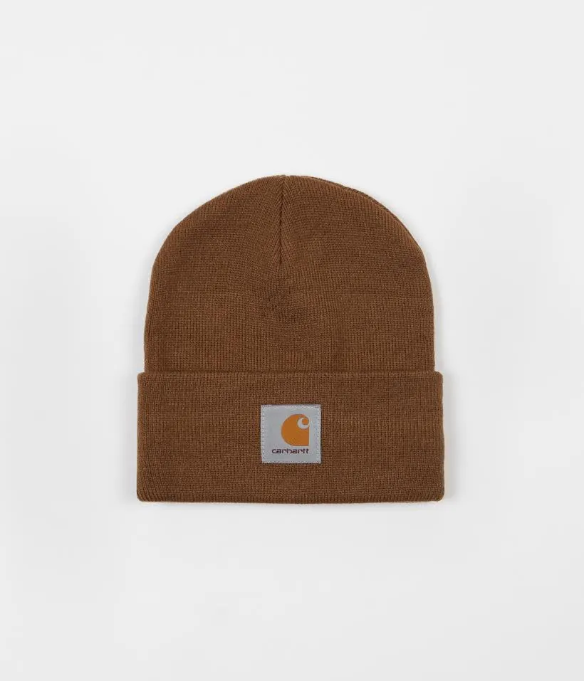 Carhartt Short Watch Hat Beanie - Hamilton brown