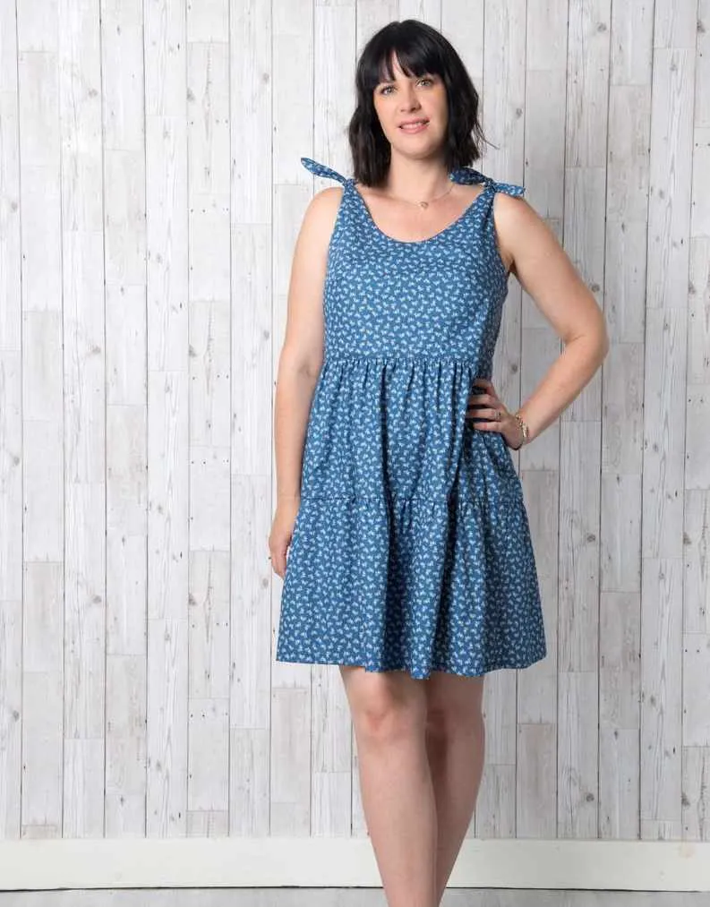 Cassie Dress Sewing Pattern, Emporia Patterns