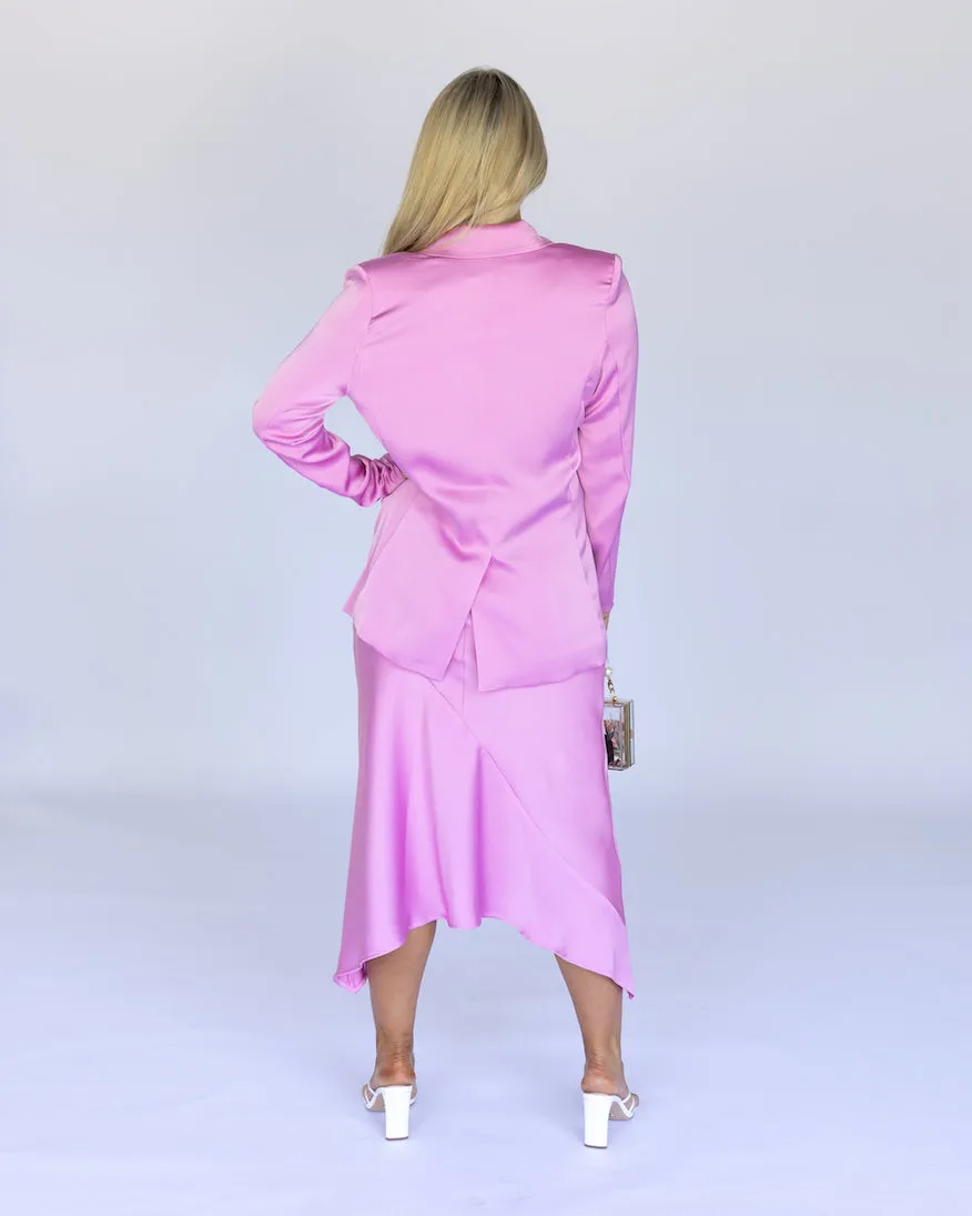 Coco Tailored Jacket - Blush Pink