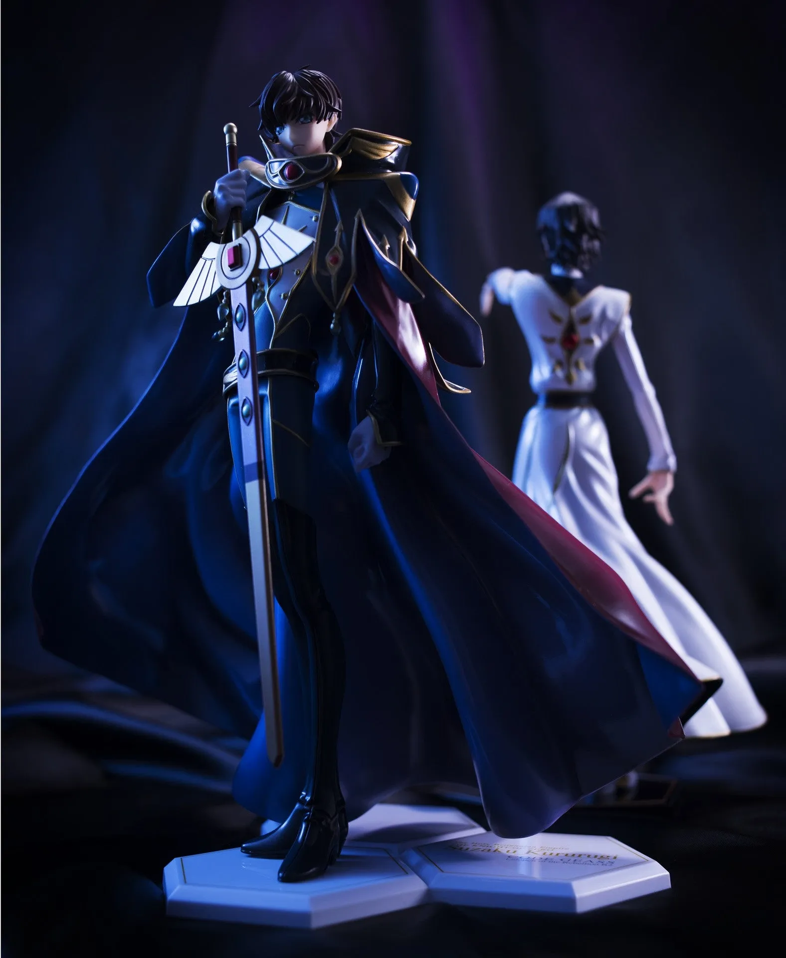 Code Geass Lelouch of the Rebellion R2 Lelouch vi Britannia & Alpha x Omega Series Suzaku Kururugi Knight of Zero Set Merchandise (includes special item)