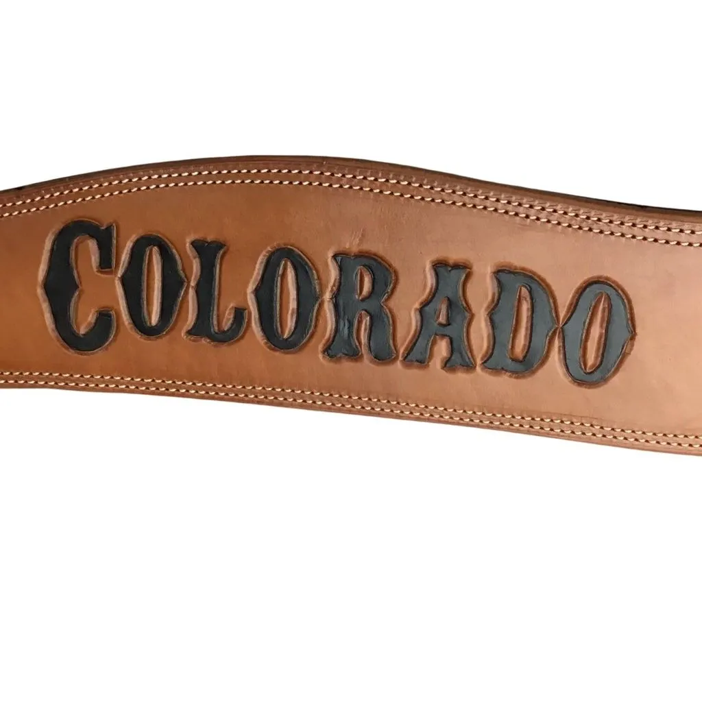 Colorado Saddlery Tripping Breast Collar w/ Lettering 7-73D