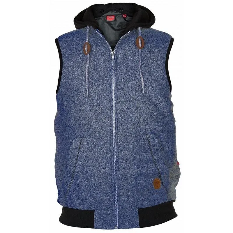 D555 Bodywarmer - KS13721A - Prince - Blue Melange