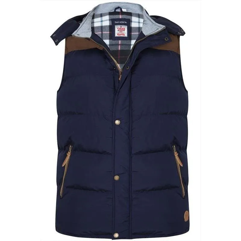 D555 Bodywarmer - KS13737A - Paxton - Navy