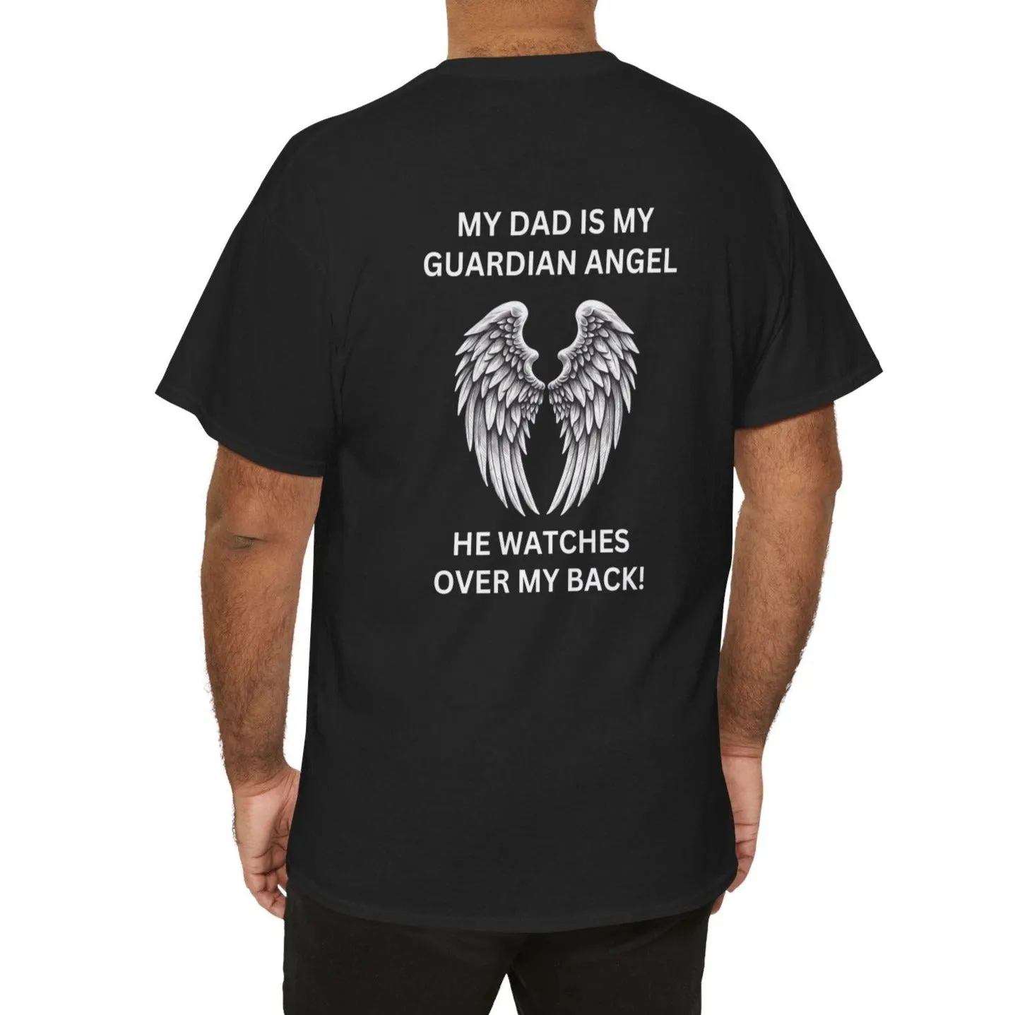 Dad, My Guardian Angel |  Unisex Cotton Tee