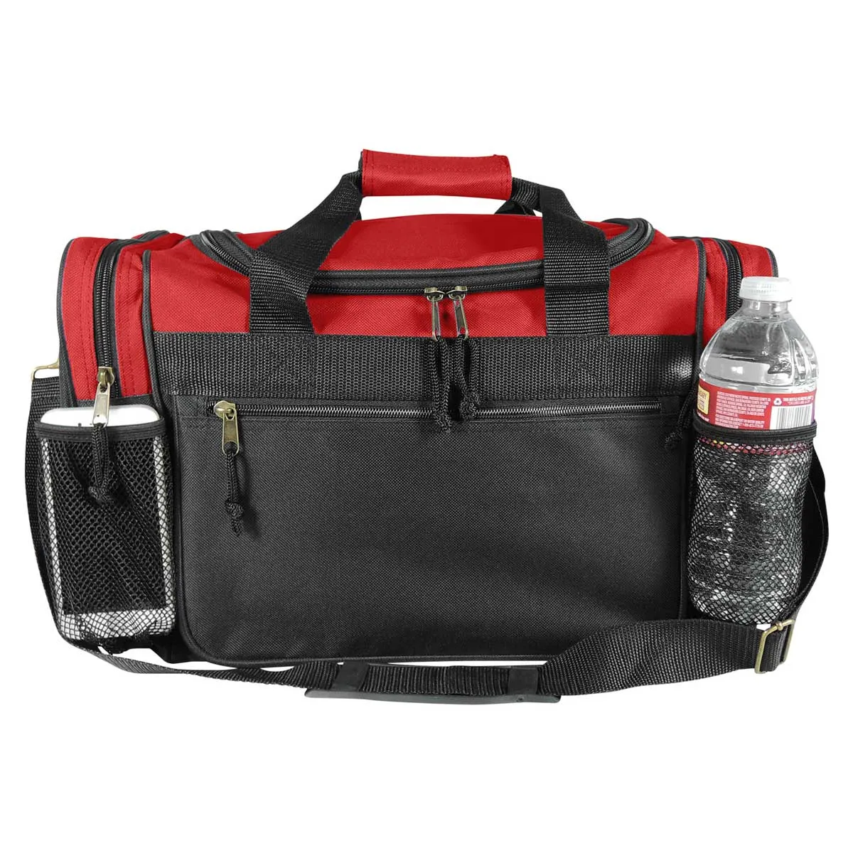 Dalix 17" Duffel Bag Dual Front Mesh Accessories Pockets