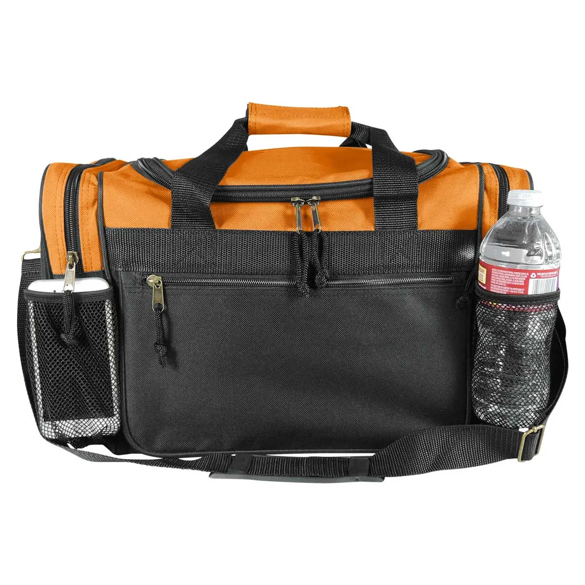 Dalix 17" Duffel Bag Dual Front Mesh Accessories Pockets