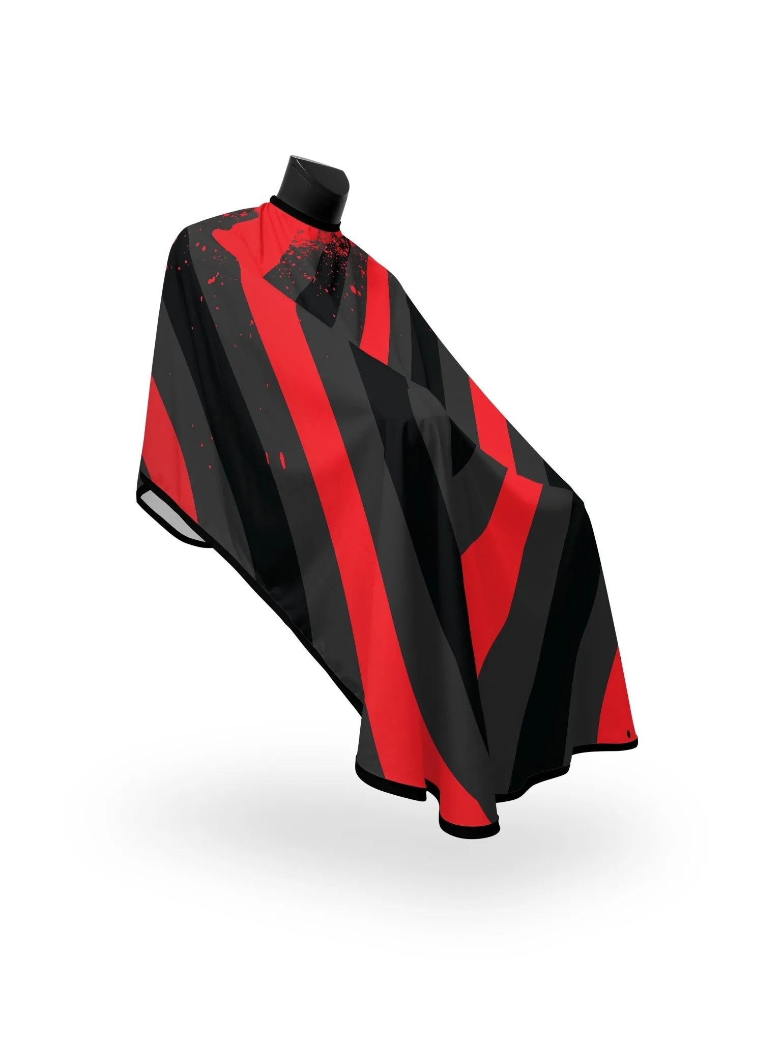 Dark Red XL Pole Stripe PRO Cape