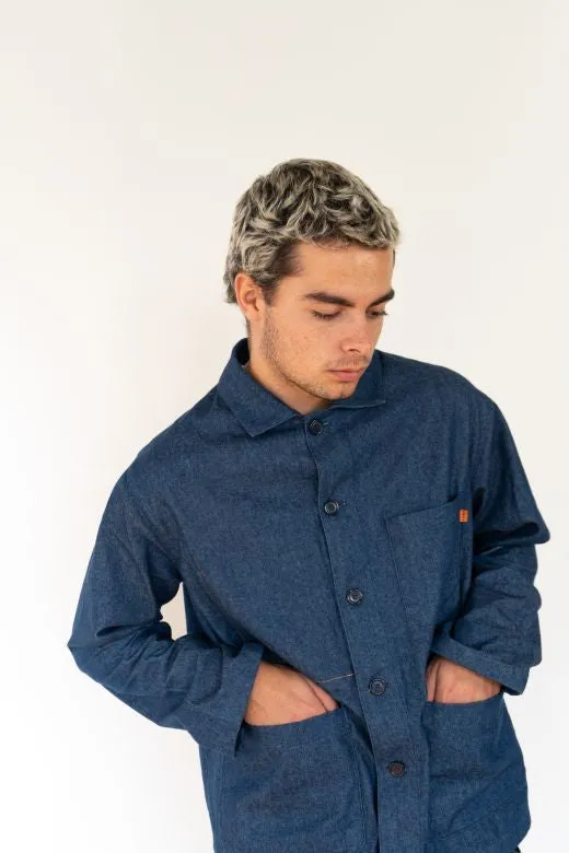 Denim Blue Utility Jacket