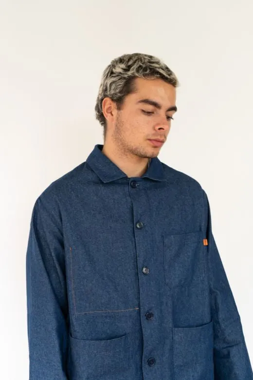 Denim Blue Utility Jacket