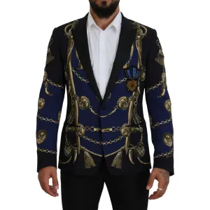 Dolce & Gabbana Elegant Multicolor Martini Blazer