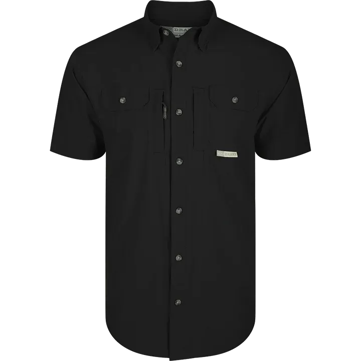 Drake Wingshooter Trey Button-Down Short Sleeve Shirt