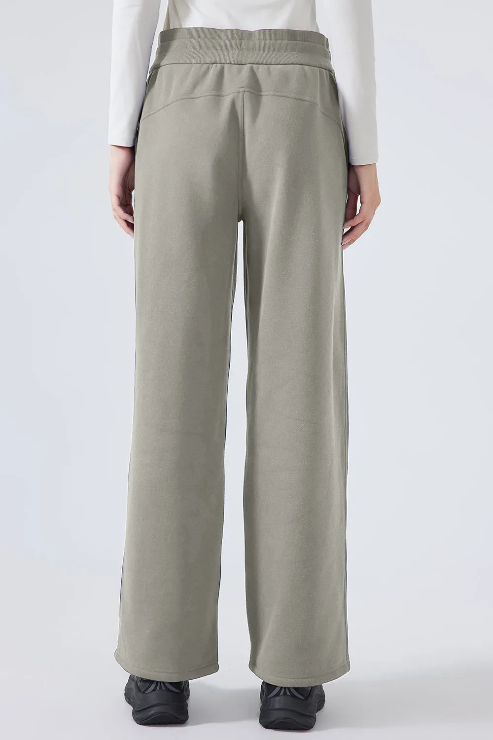 Drawstring Wide Leg Pants