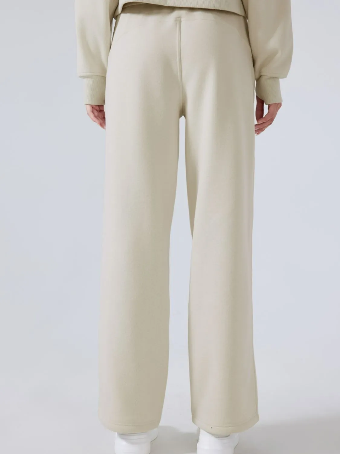 Drawstring Wide Leg Pants