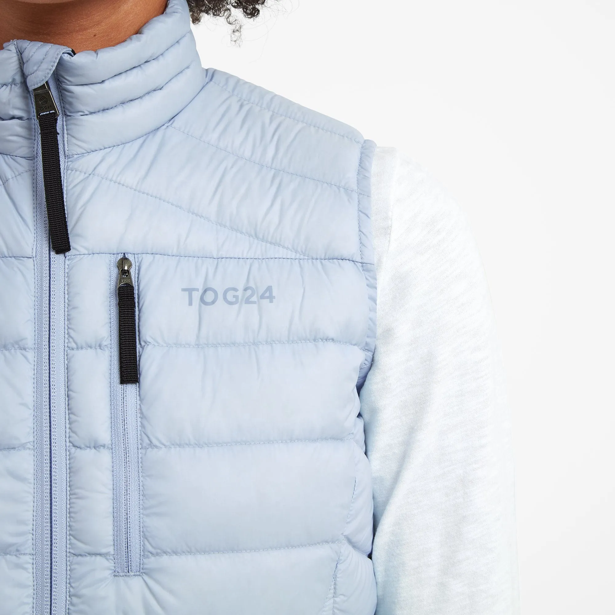 Drax Womens Down Gilet - Ice Blue