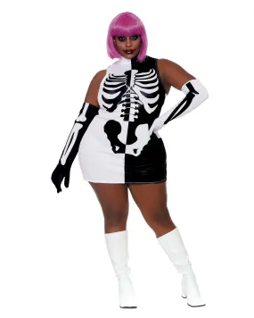 Dreamgirl Plus Size Parti Skeleton