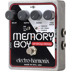 Electro-Harmonix Memory Boy Analog Delay with Chorus/Vibrato Pedal