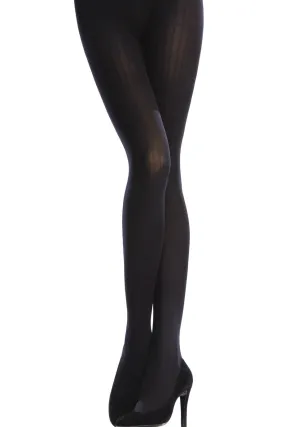 EMILIO CAVALLINI OPAQUE 3 Tights VERTICAL STRIPES 100D Honey