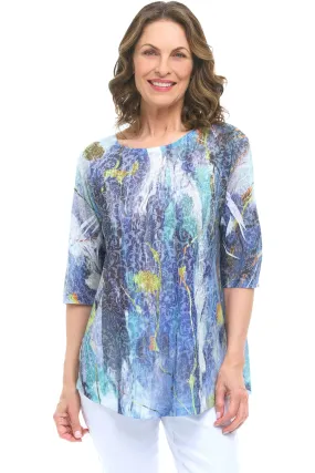 Enchanted Evening Burnout Tunic