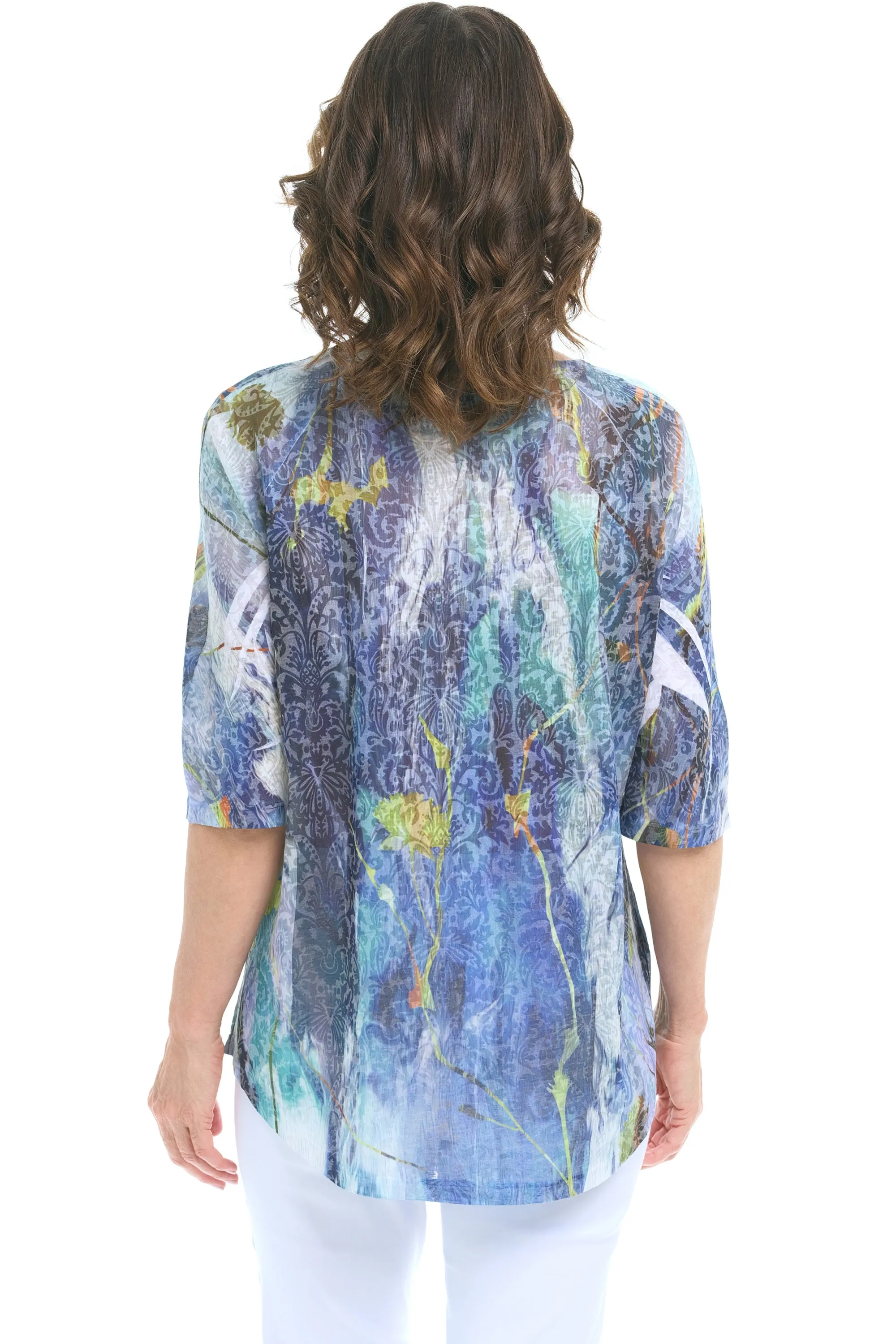 Enchanted Evening Burnout Tunic