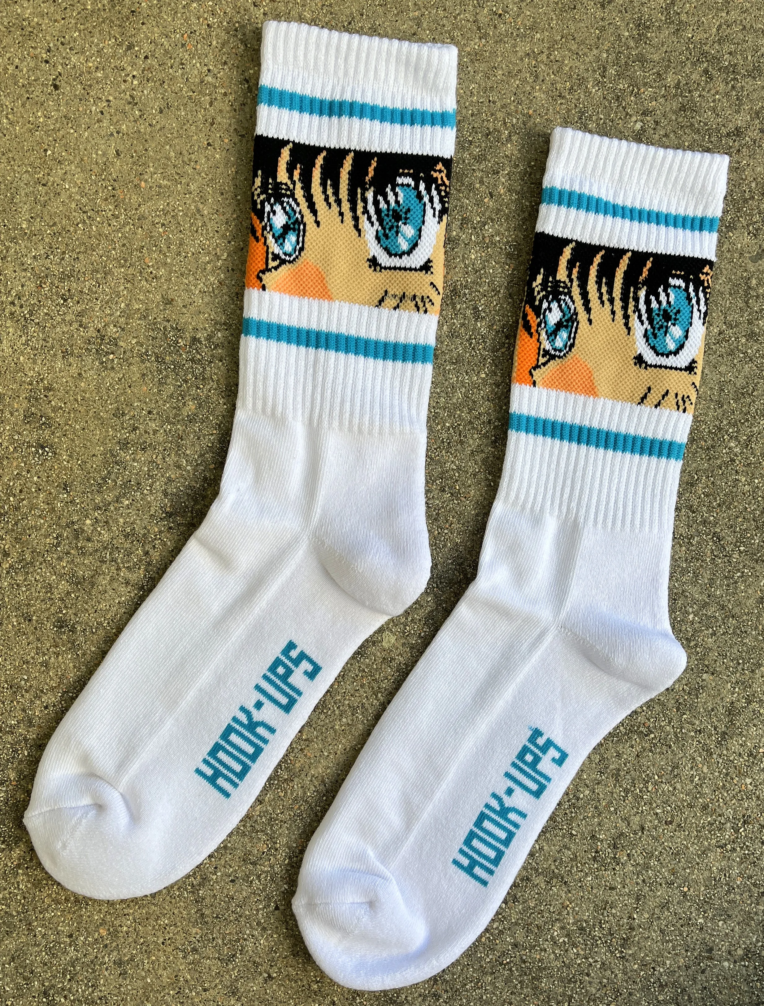 Eyes Socks - WHITE