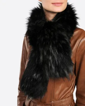 Faux Fur Collar | Black