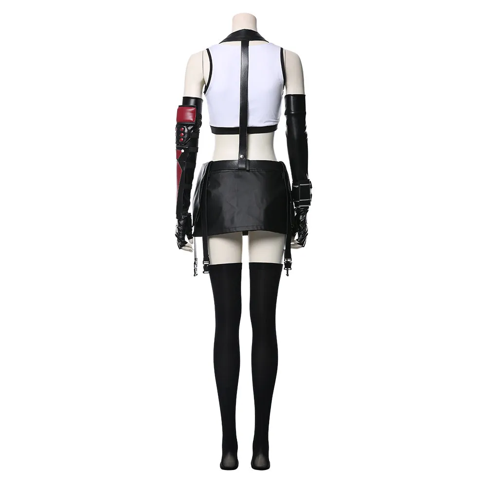 Final Fantasy VII FF7 Remake Tifa Lockhart Cosplay Costume Full Set Costume Outfits