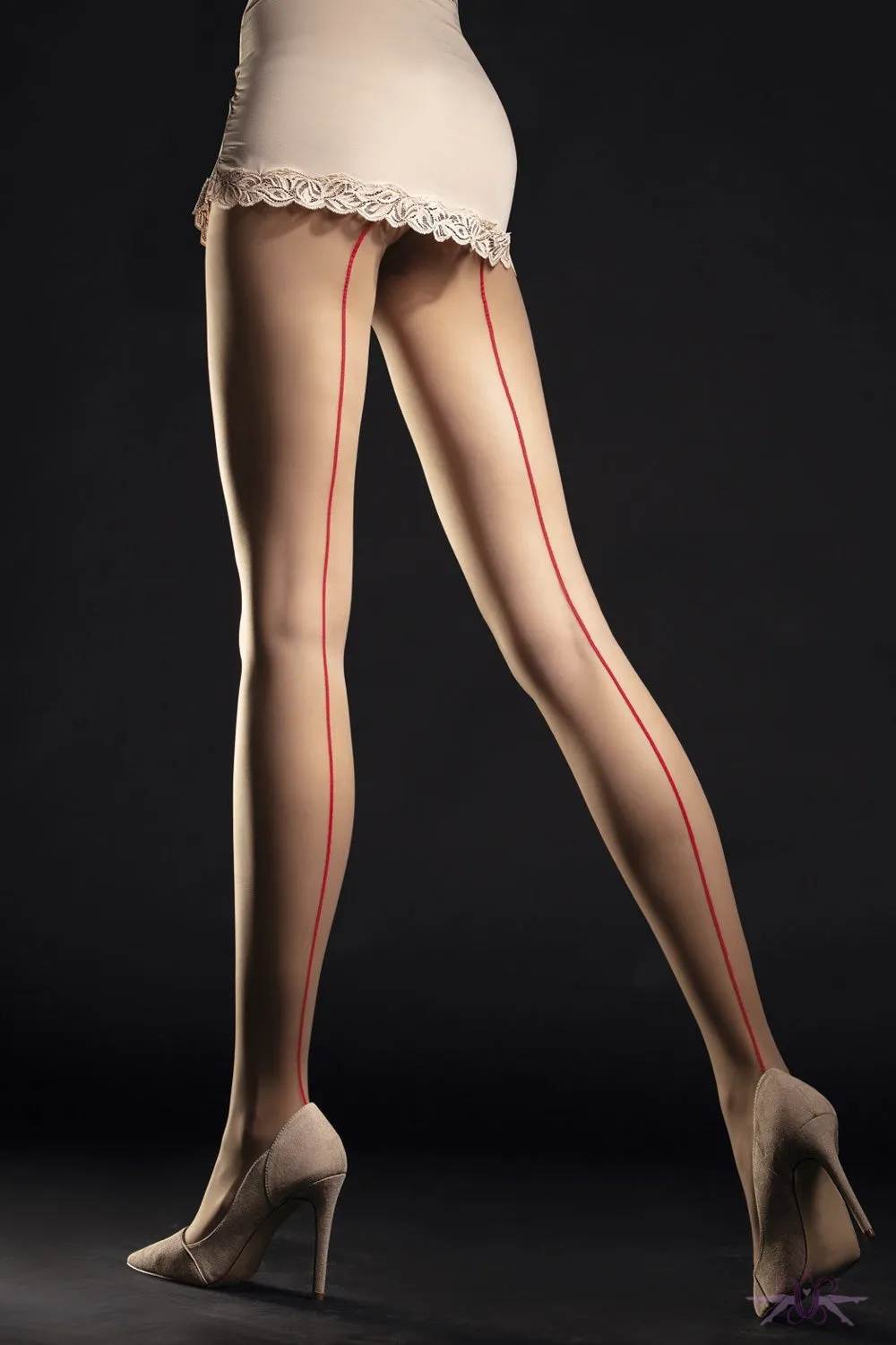 Fiore Unique Seamed Tights